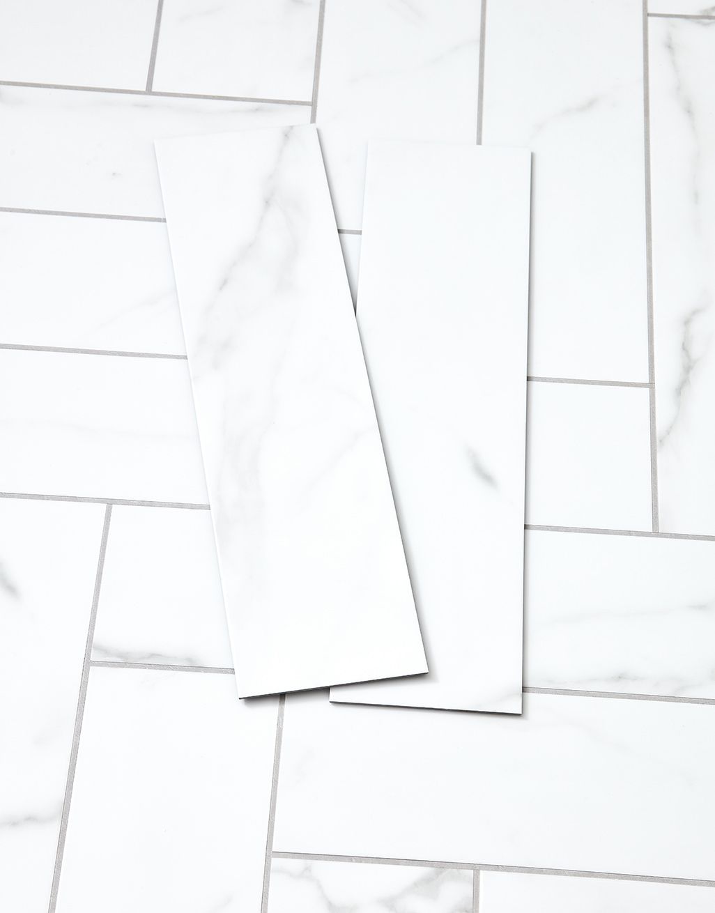 Asenso Signature Herringbone - Glacial Marble 3