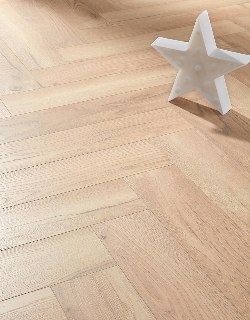 Kronotex Herringbone - Peterson Oak Light Laminate Flooring 2