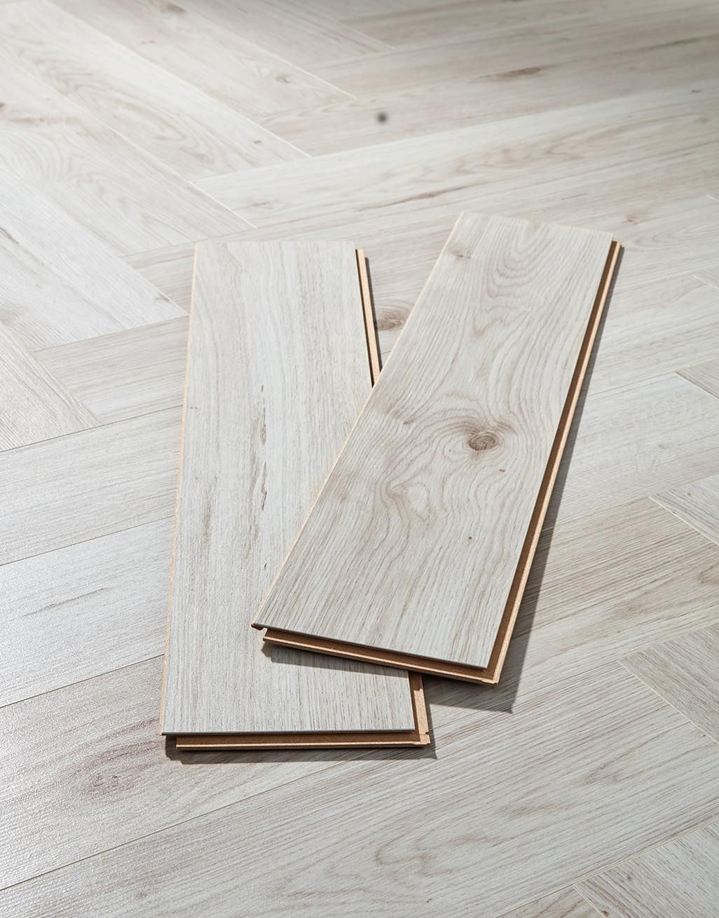 Kronotex Herringbone - Bordeaux Oak Laminate Flooring 3