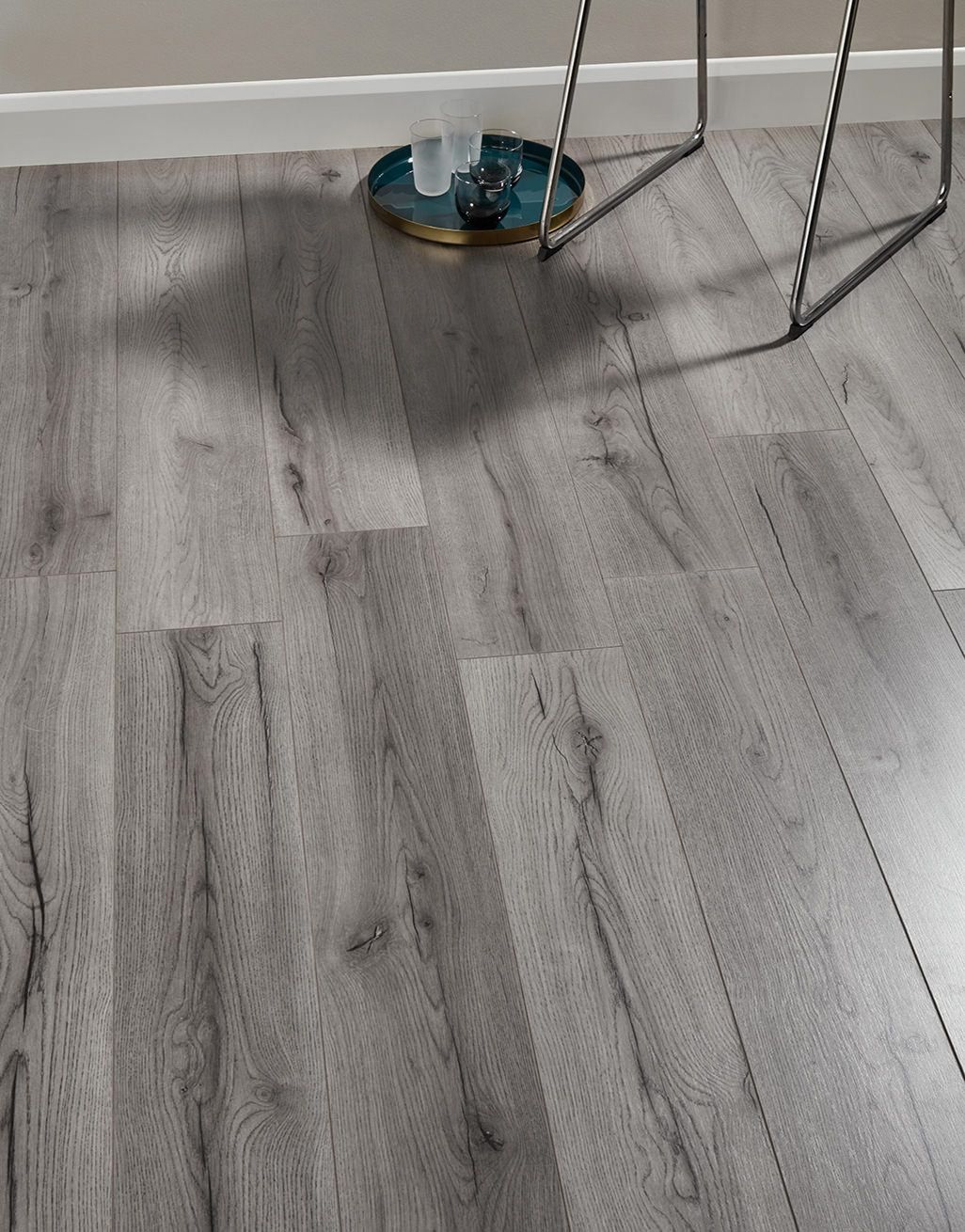 Kronotex Standard Plus 7mm - Century Oak Grey Laminate Flooring 1