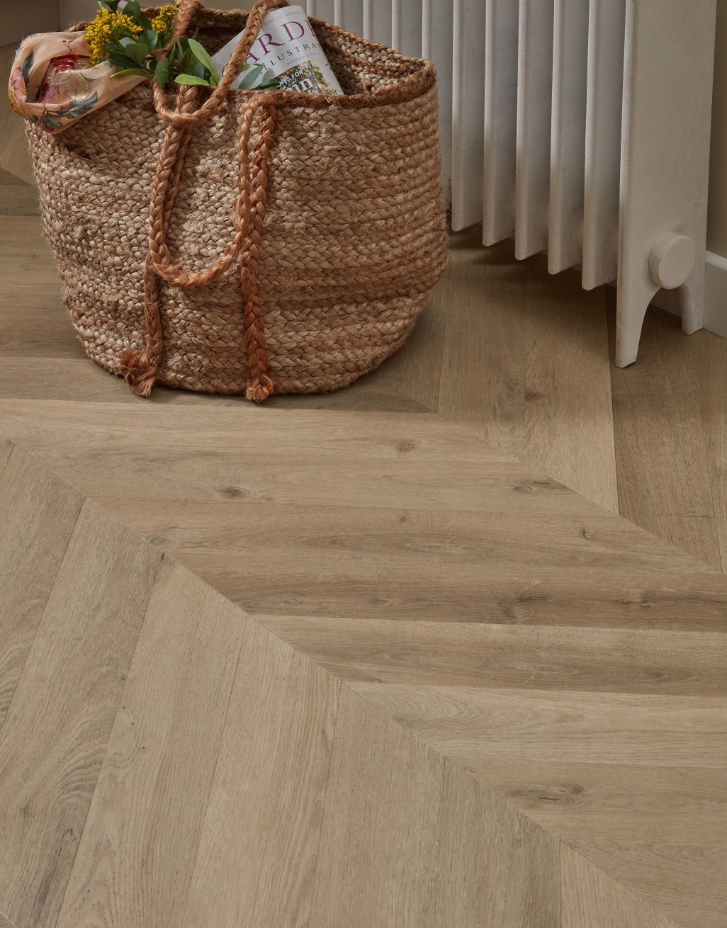 Asenso Signature Chevron - Oyster Oak 2