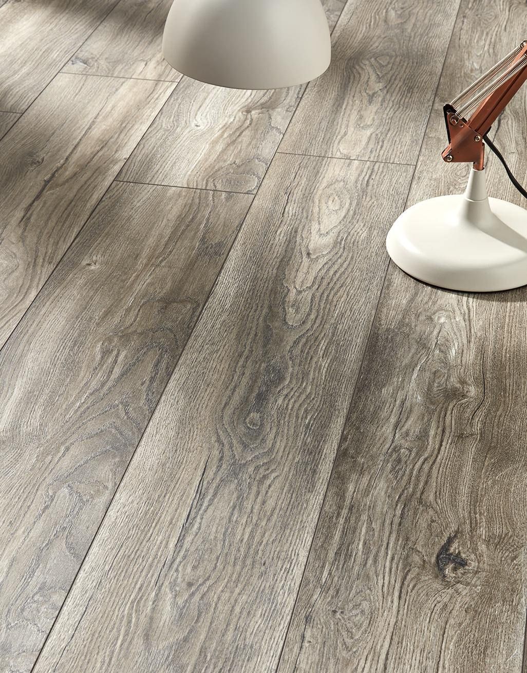 Kronotex Villa 12mm - Harbour Oak Grey Laminate Flooring 2