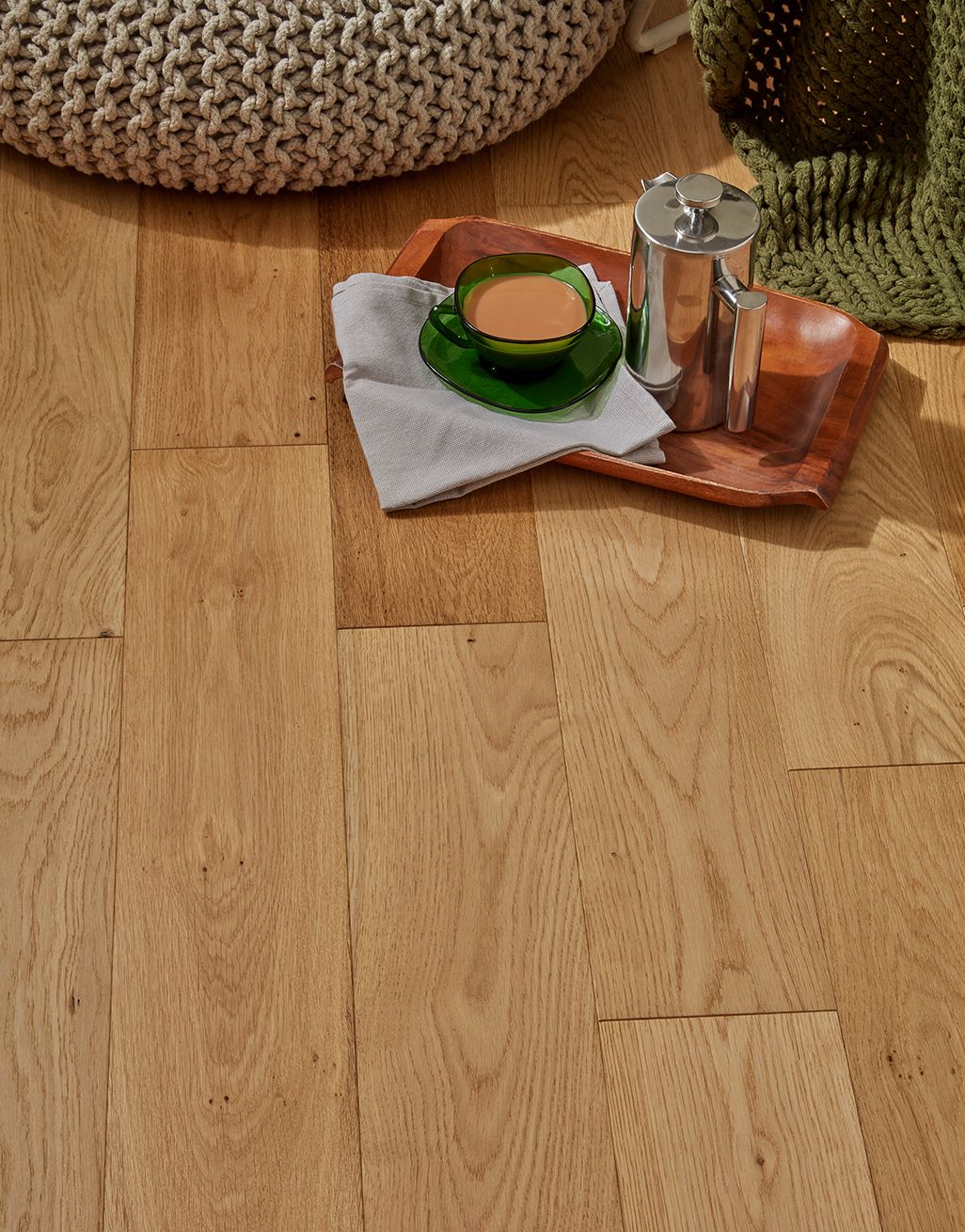 Loft Prime Natural Oak Brushed & Lacquered 14/3 x 150mm 2