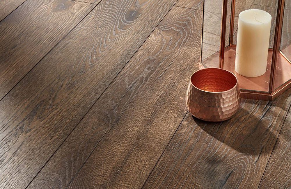 Kronotex Villa 12mm - Peterson Oak Laminate Flooring