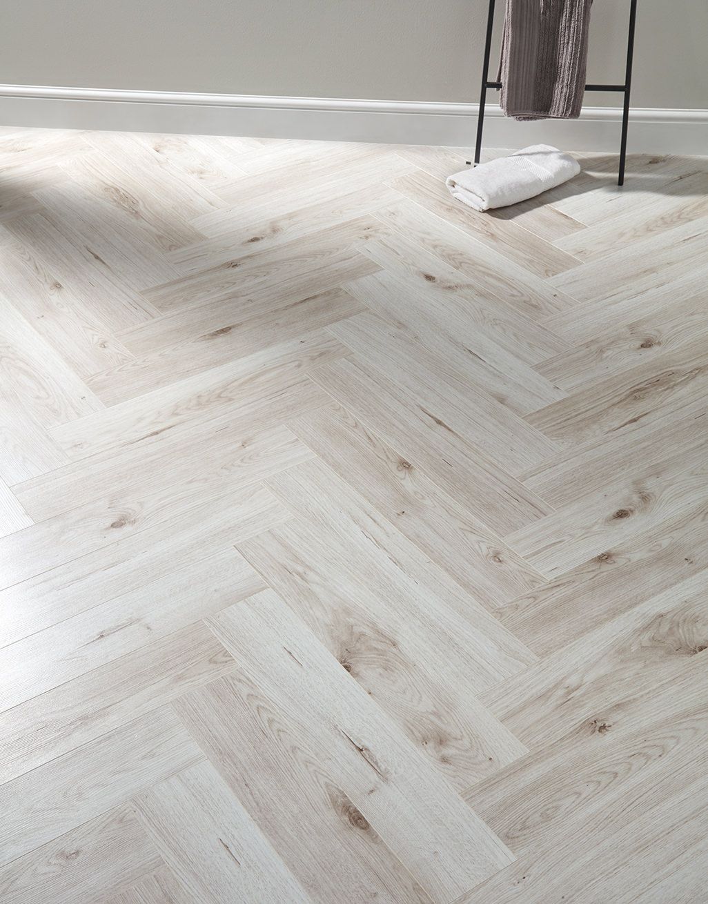 Kronotex Herringbone - Bordeaux Oak Laminate Flooring
