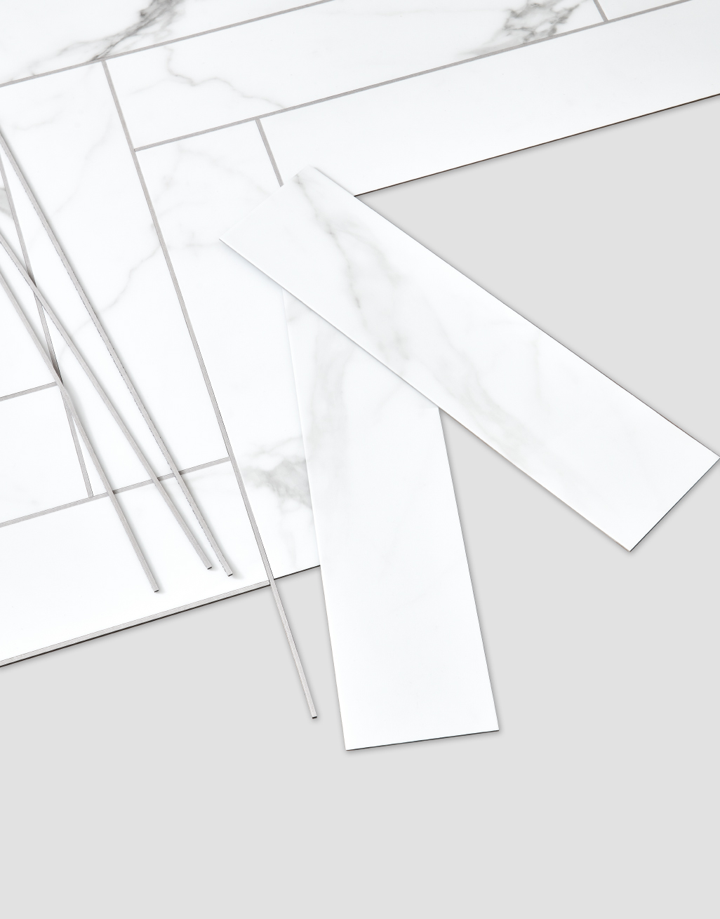 Asenso Feature Strips - Light Grey