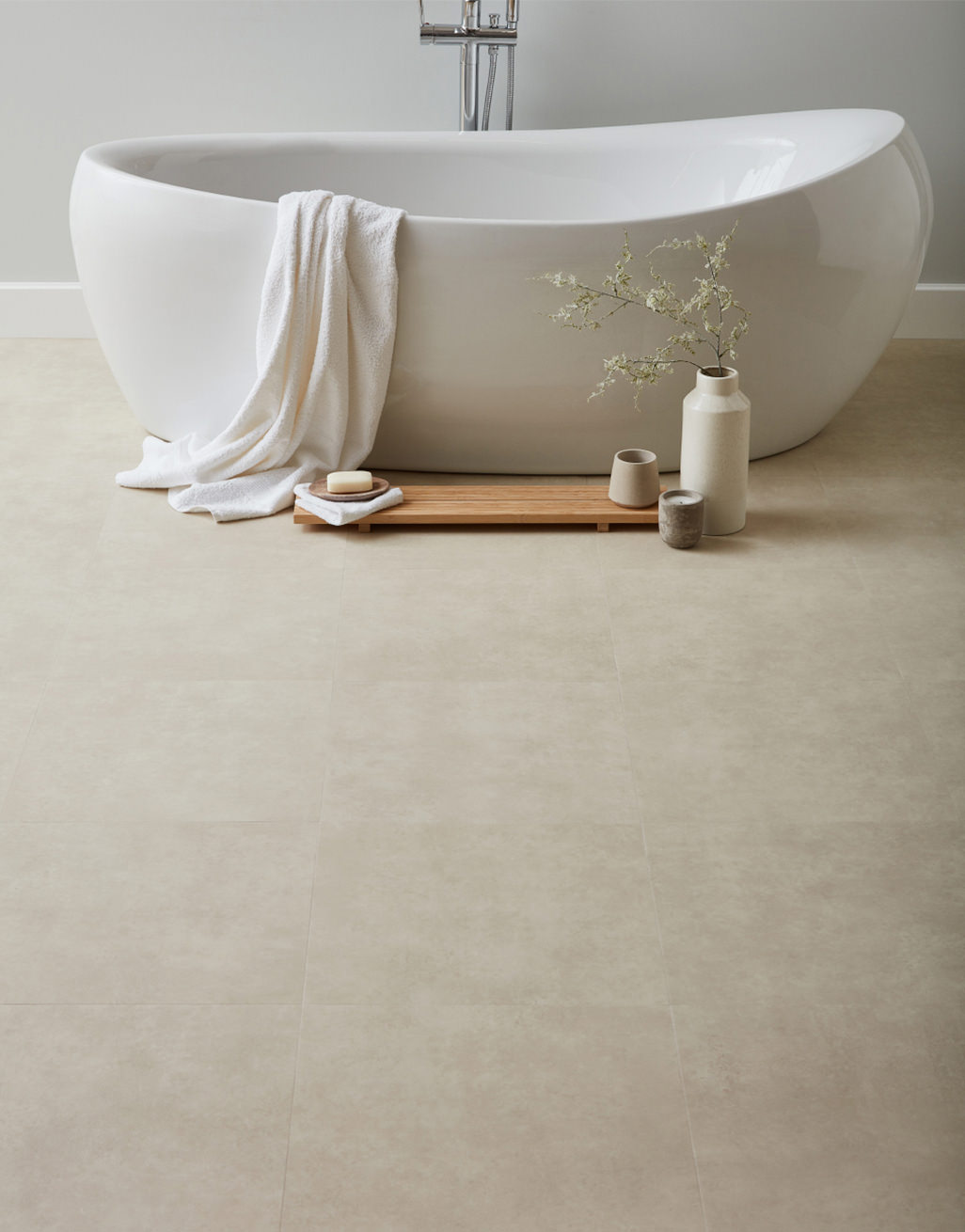 Asenso Serenity - Caribbean Sand - Square Tile