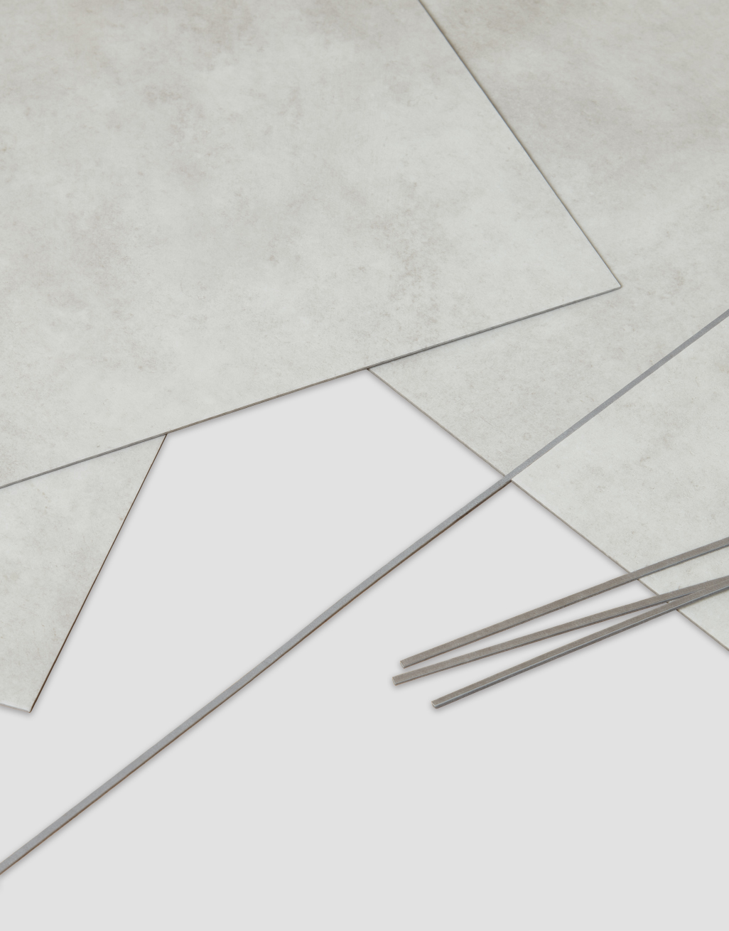 Asenso Feature Strips - Steel Grey