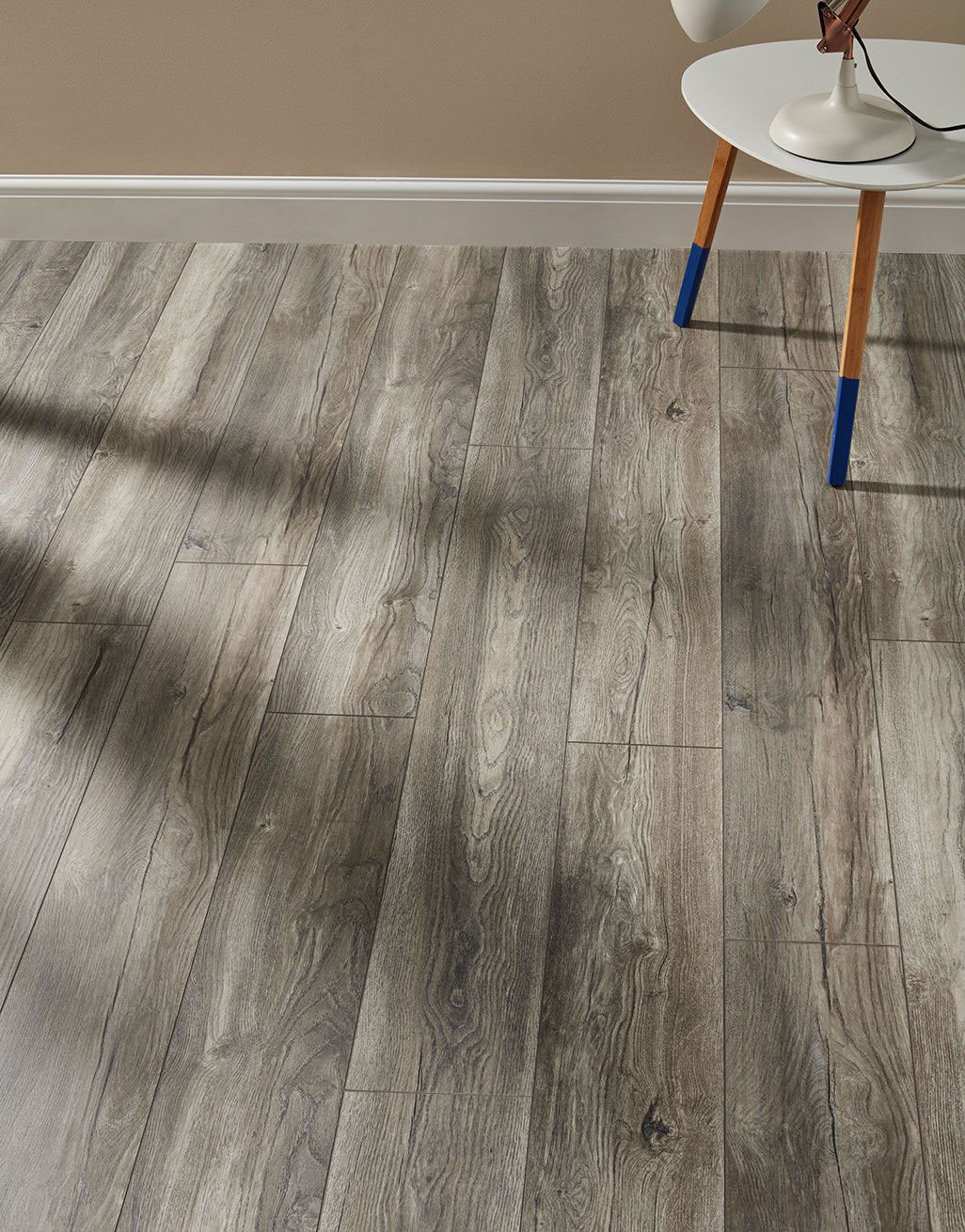 Kronotex Villa 12mm - Harbour Oak Grey Laminate Flooring