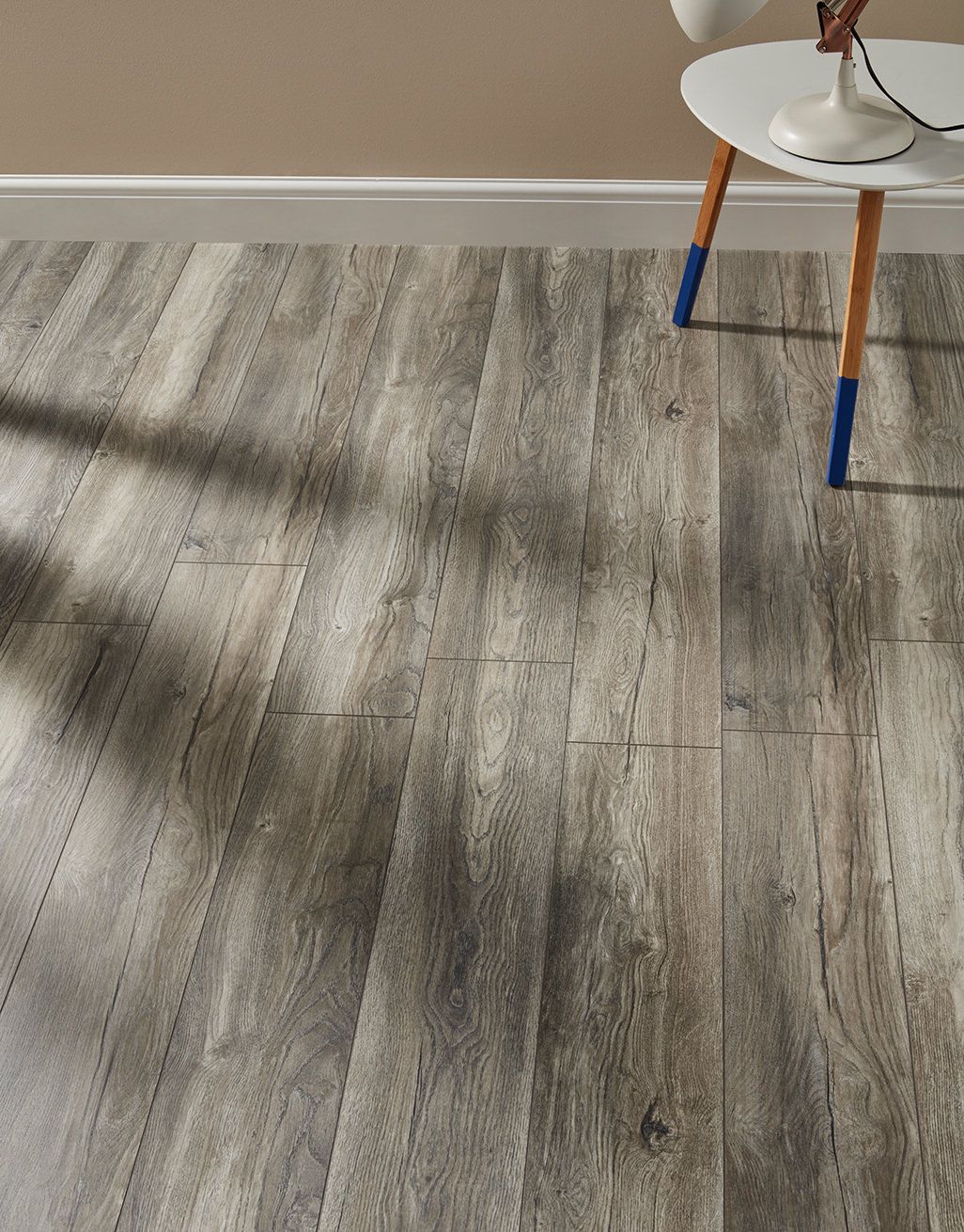 Kronotex Villa 12mm - Harbour Oak Grey Laminate Flooring